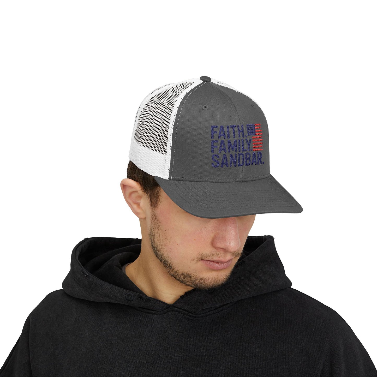 Faith Family Sandbar Trucker Hat