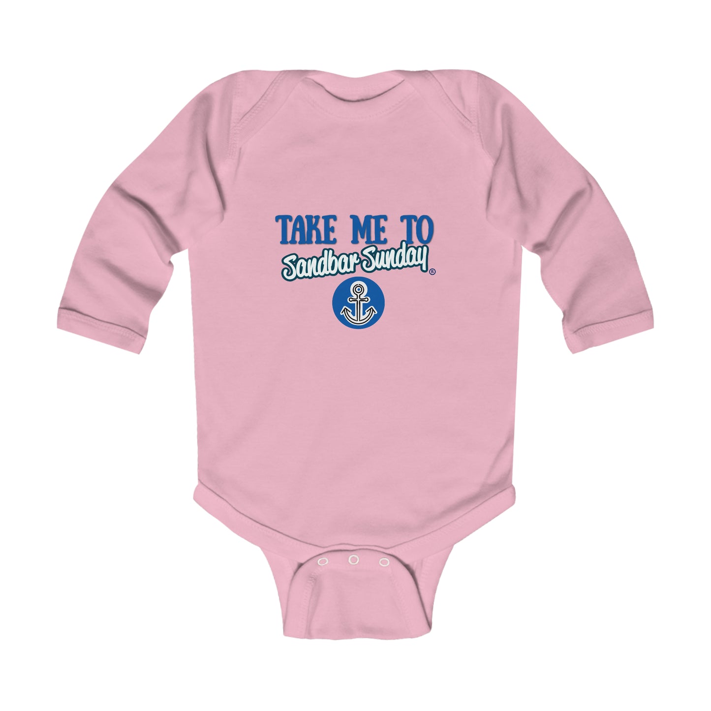 Sandbar Sunday Infant Long Sleeve Bodysuit