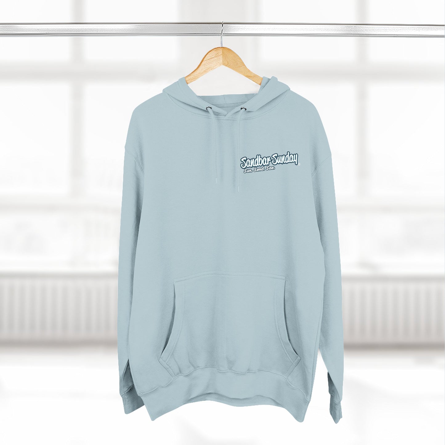 Faith. Family. Sandbar. Fleece Hoodie