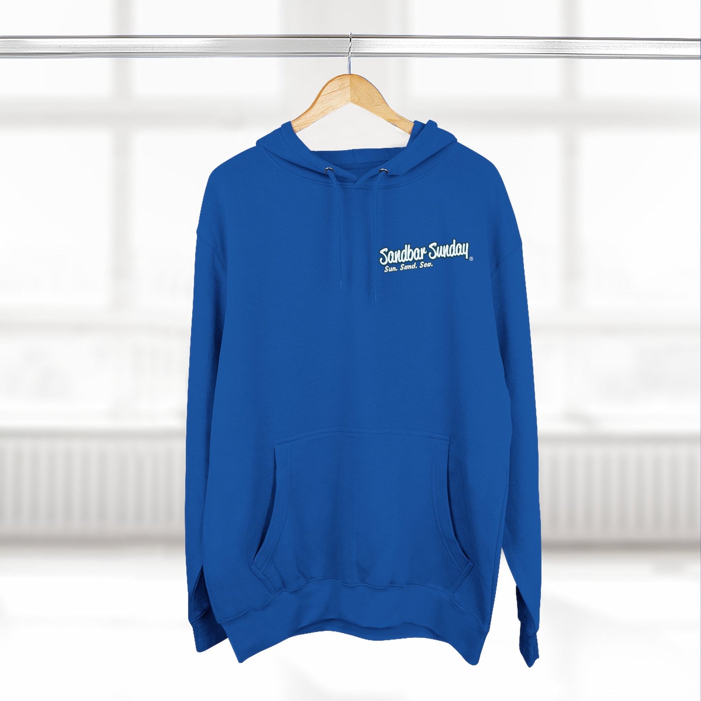 Faith. Family. Sandbar. Fleece Hoodie