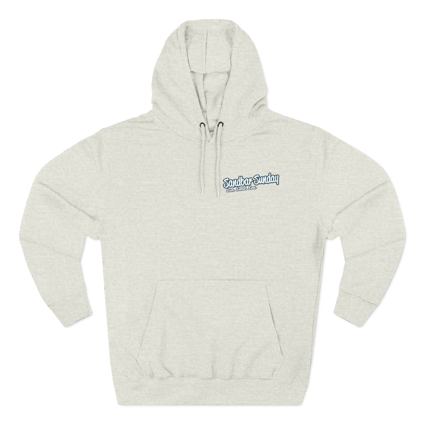Faith. Family. Sandbar. Fleece Hoodie