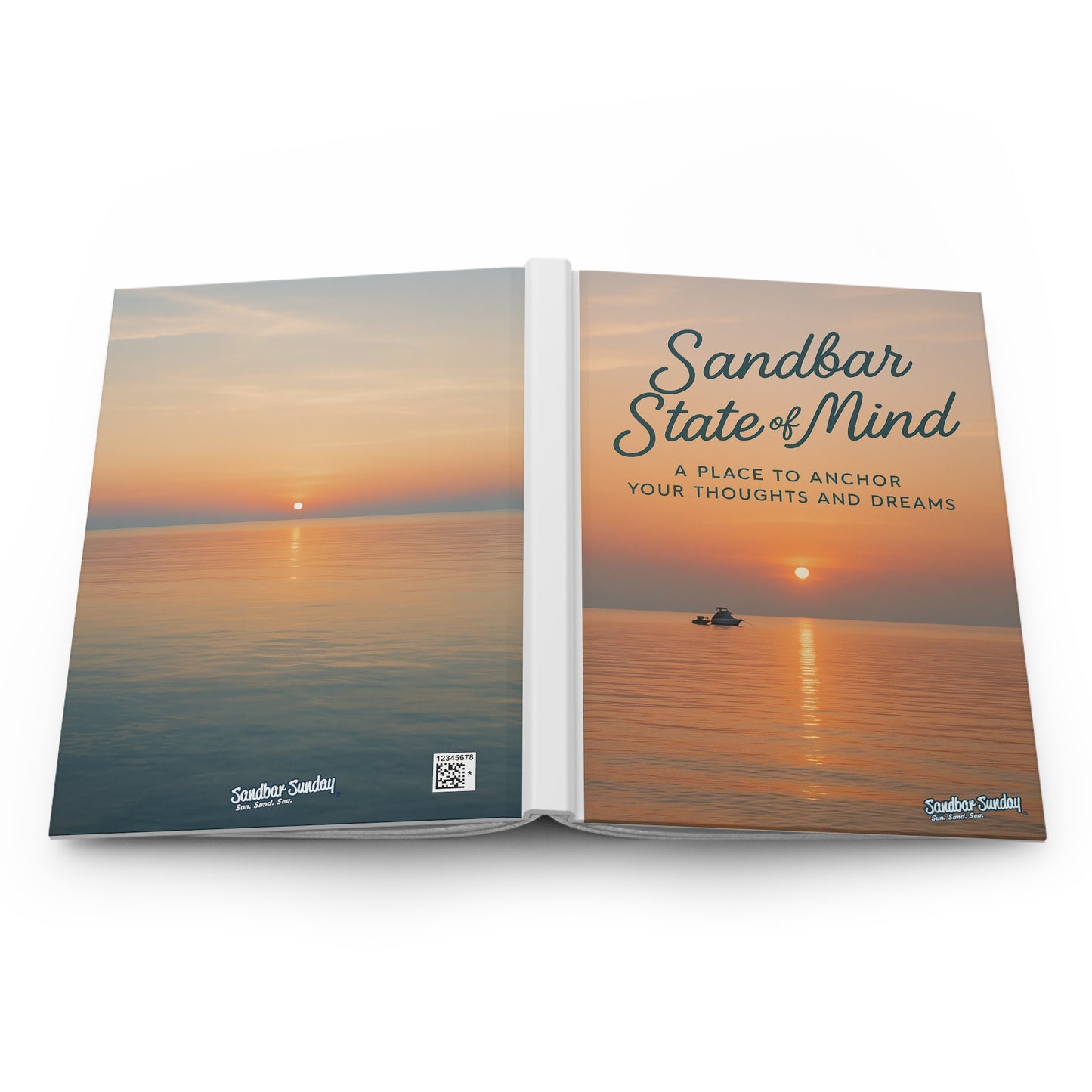 Sandbar State of Mind Hardcover Journal