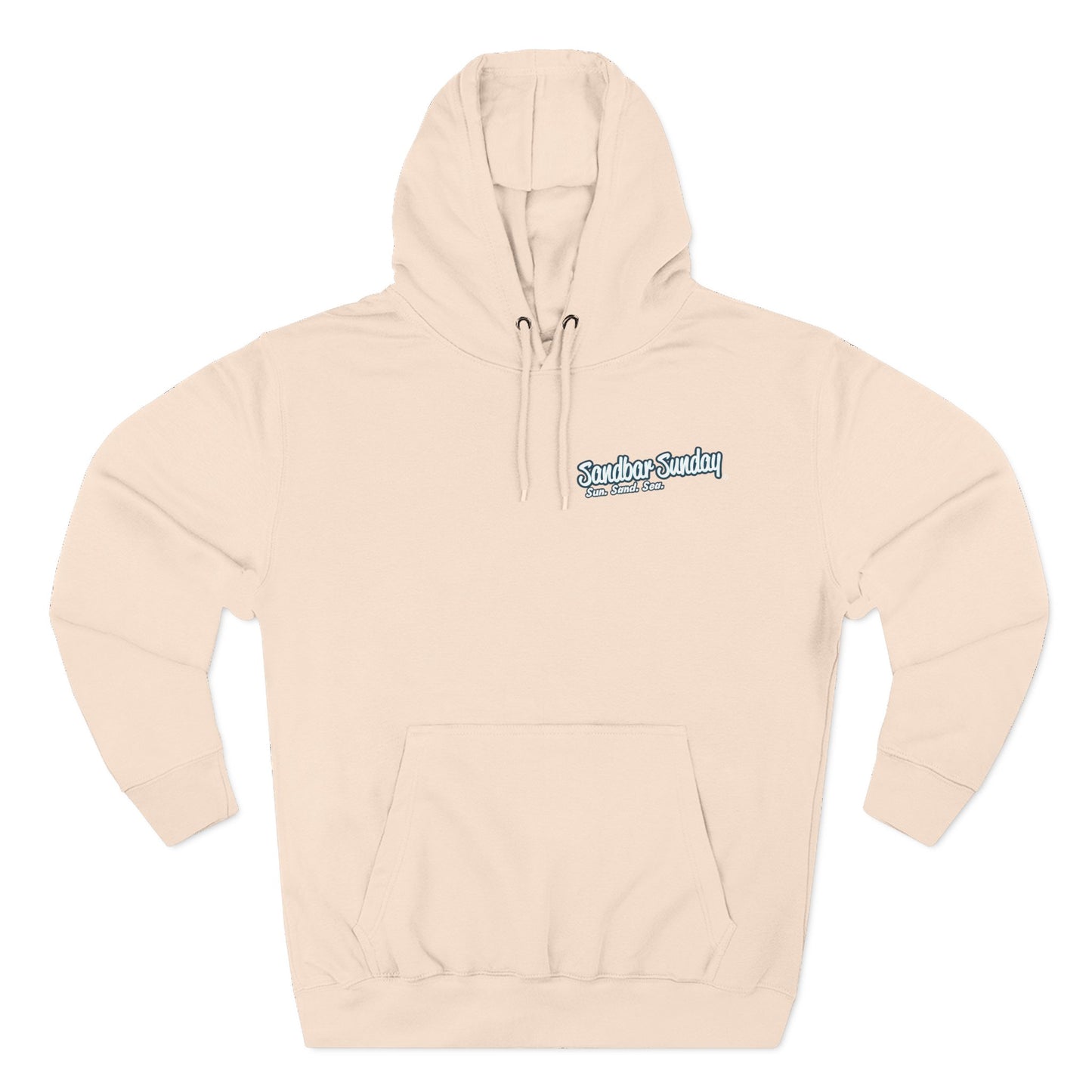 Faith. Family. Sandbar. Fleece Hoodie