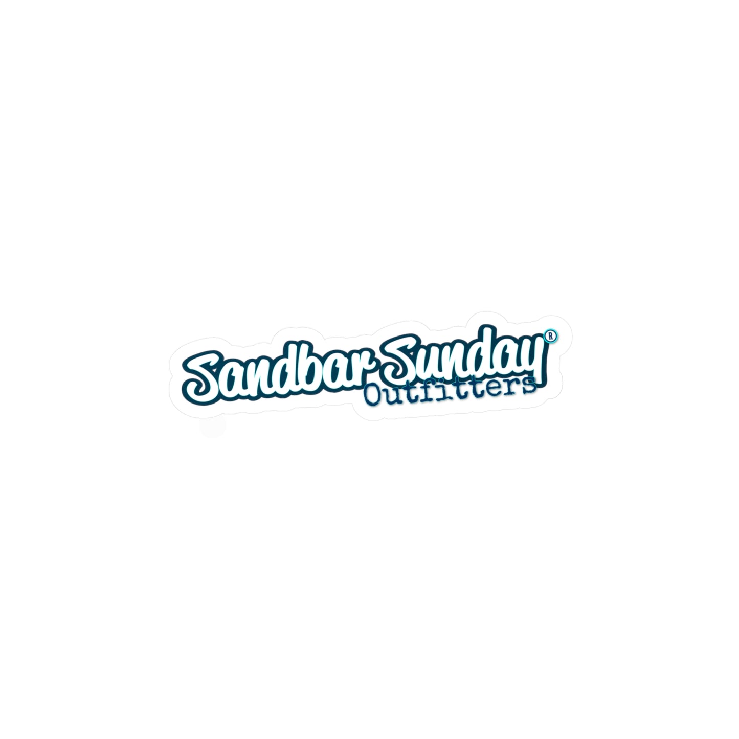 Sandbar Sunday®️ Outfitters Kiss-Cut Vinyl Decal