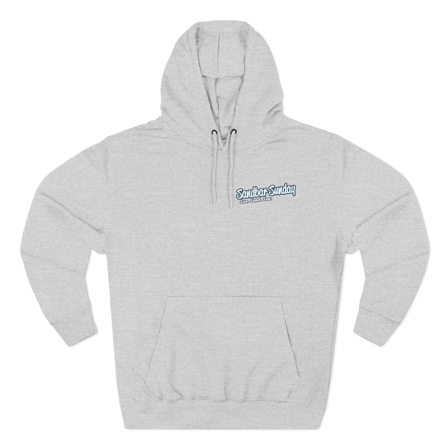 Faith. Family. Sandbar. Fleece Hoodie
