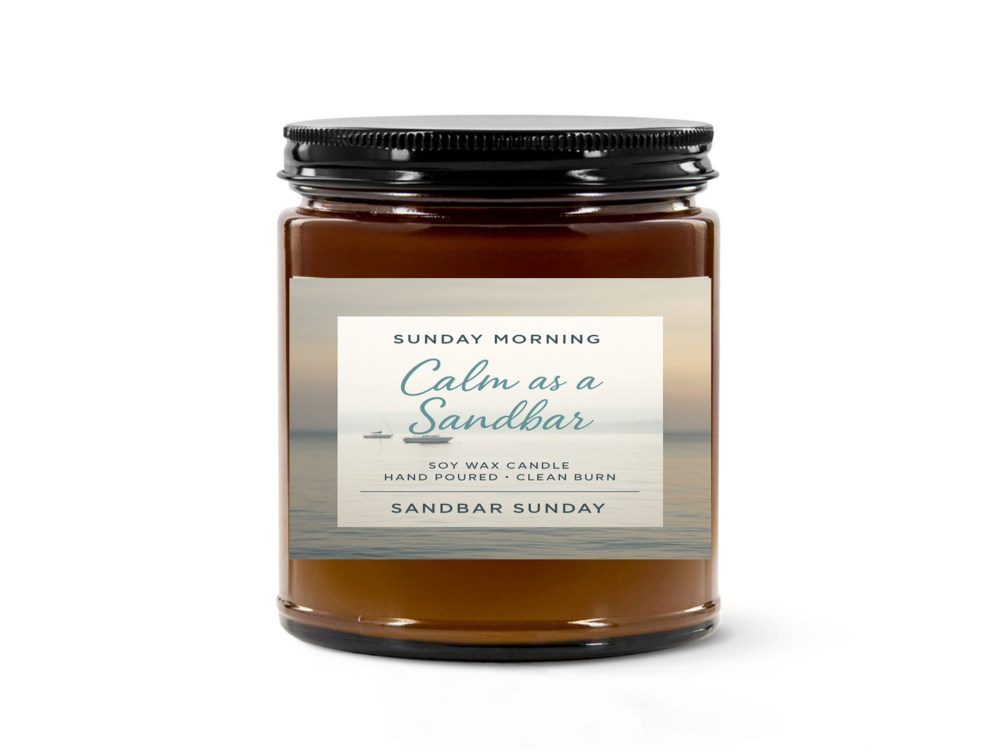 Calm as a Sandbar Scented Soy Candle