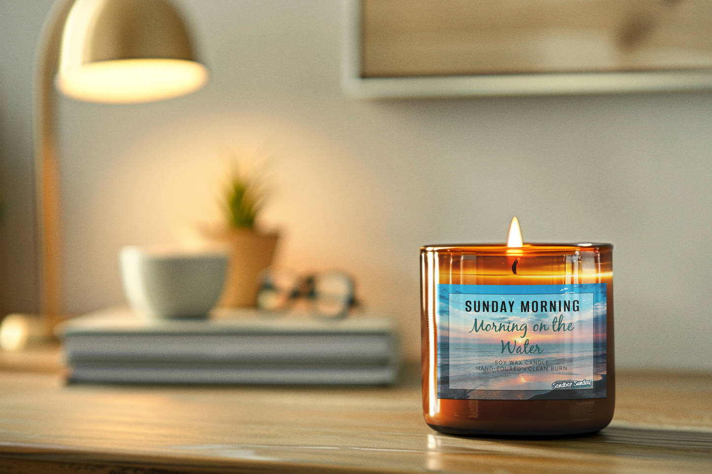 Morning on the Water Scented Soy Candle