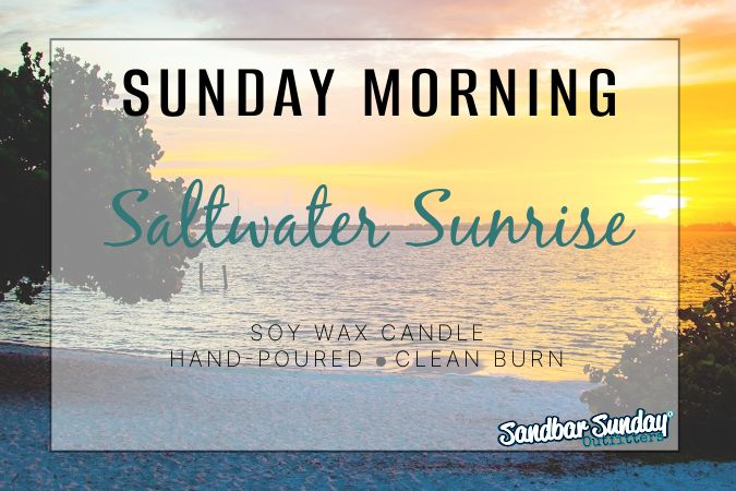 Saltwater Sunrise Scented Soy Candle