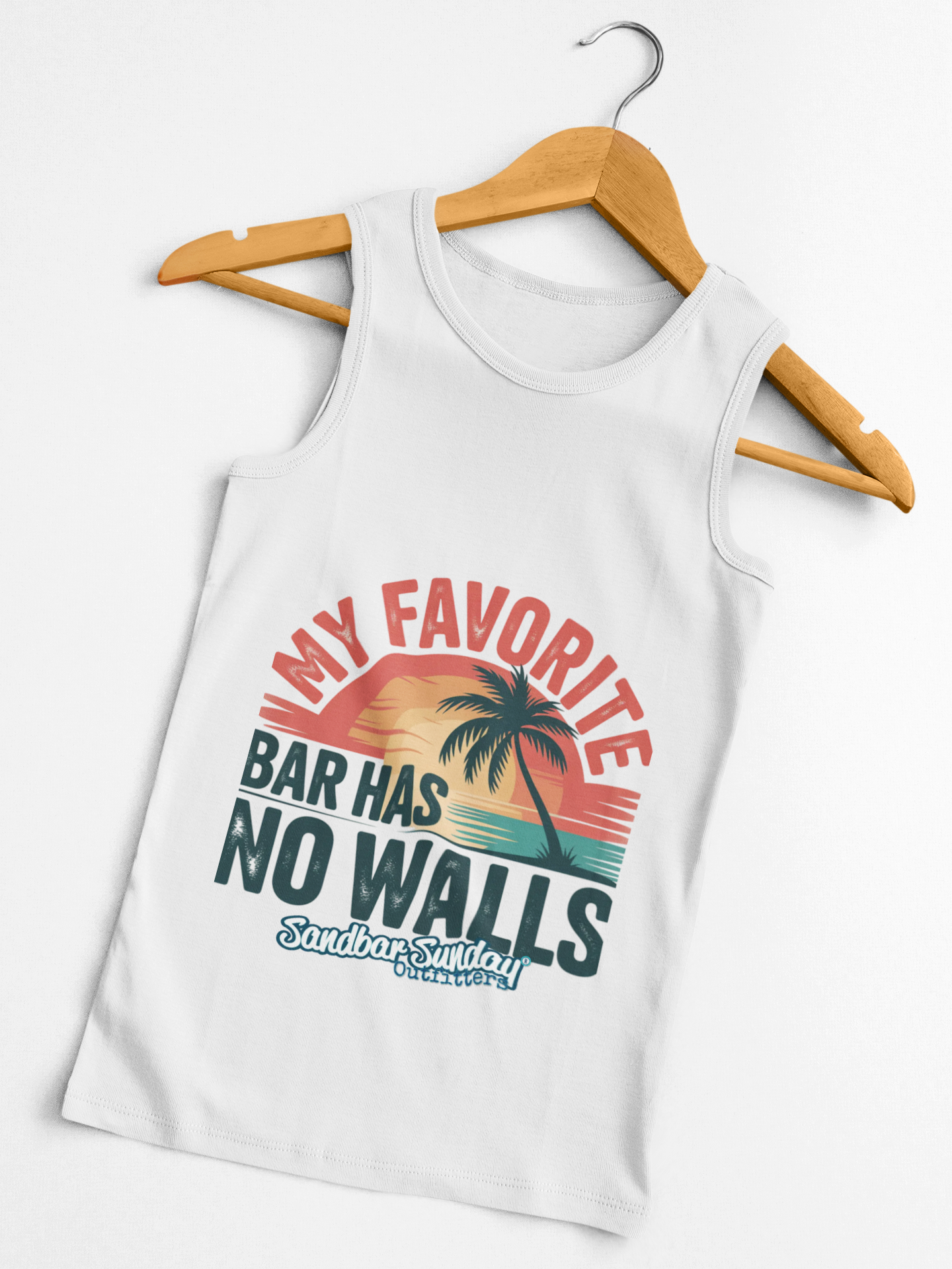 My Favorite Bar Has No Walls Ladies Tank
