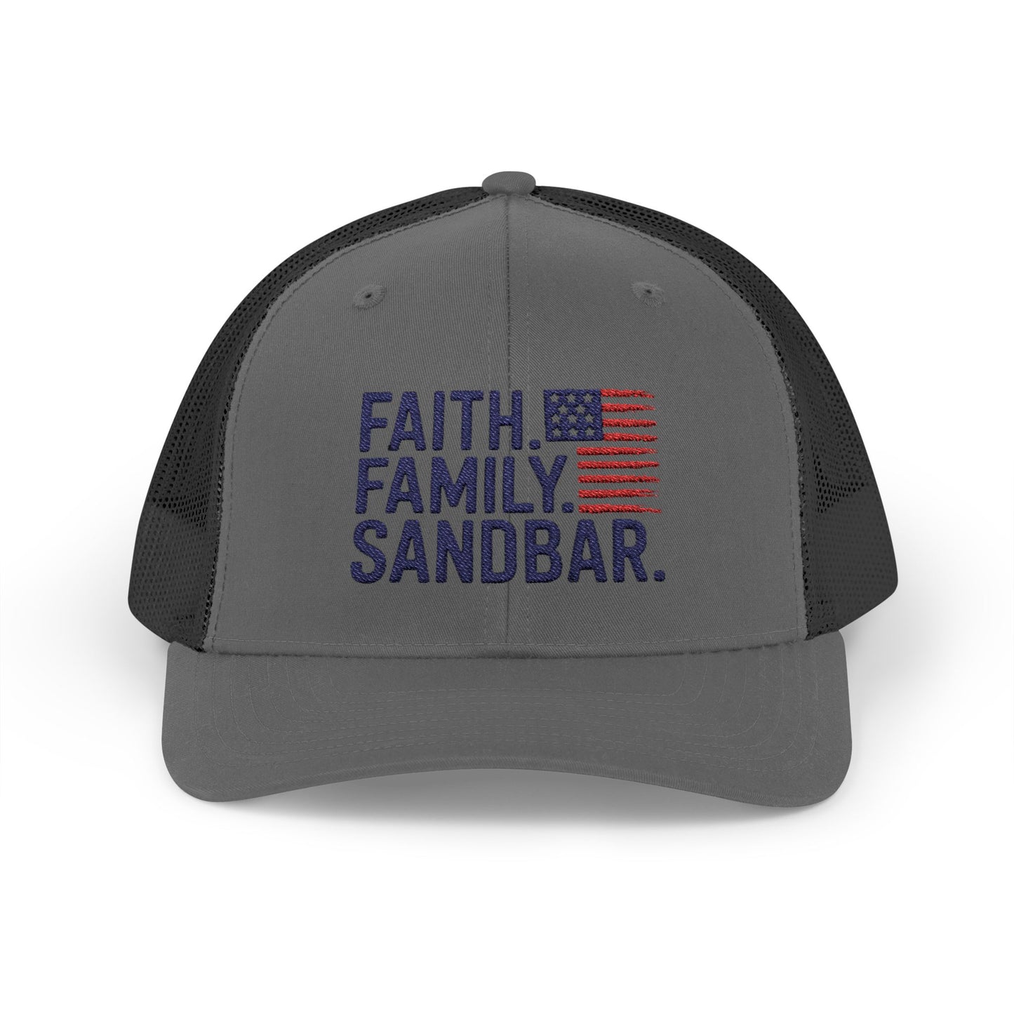 Faith Family Sandbar Trucker Hat