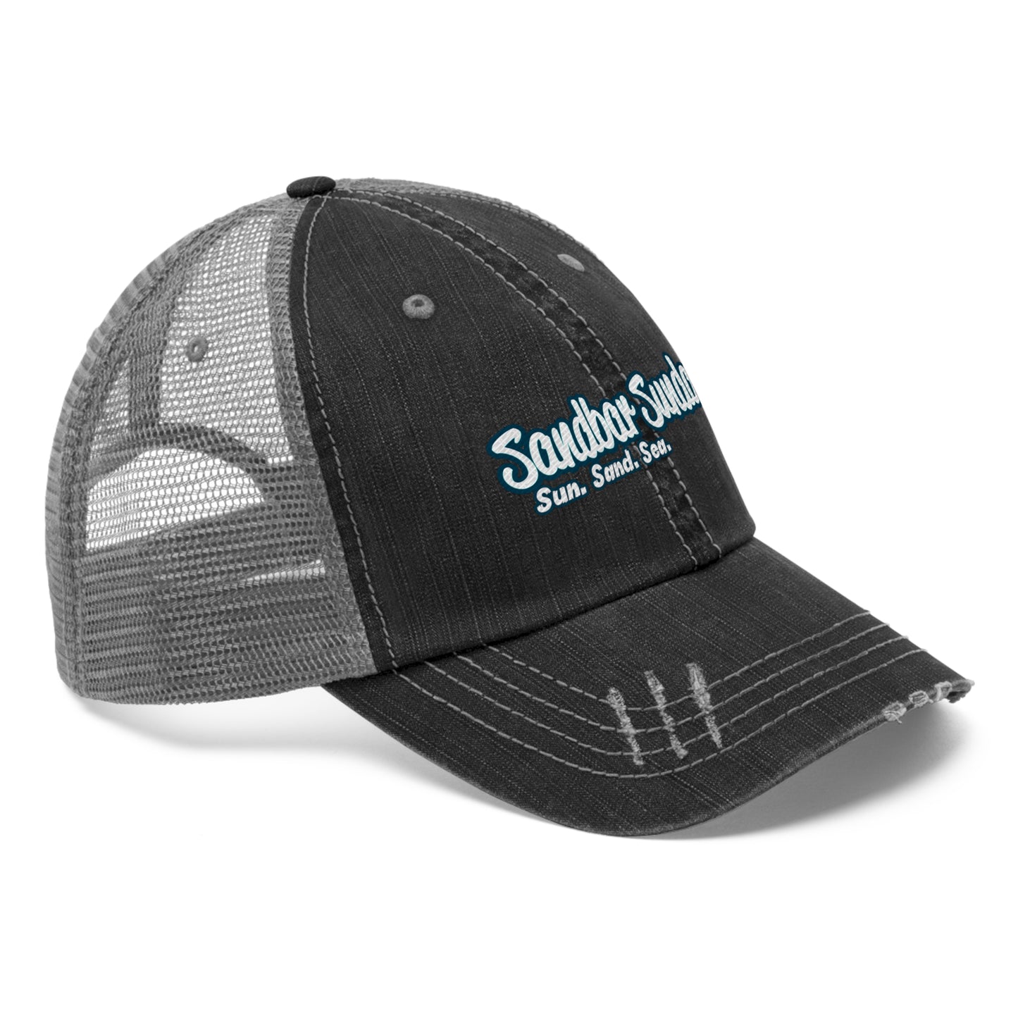 Sandbar Sunday Distressed Trucker Hat