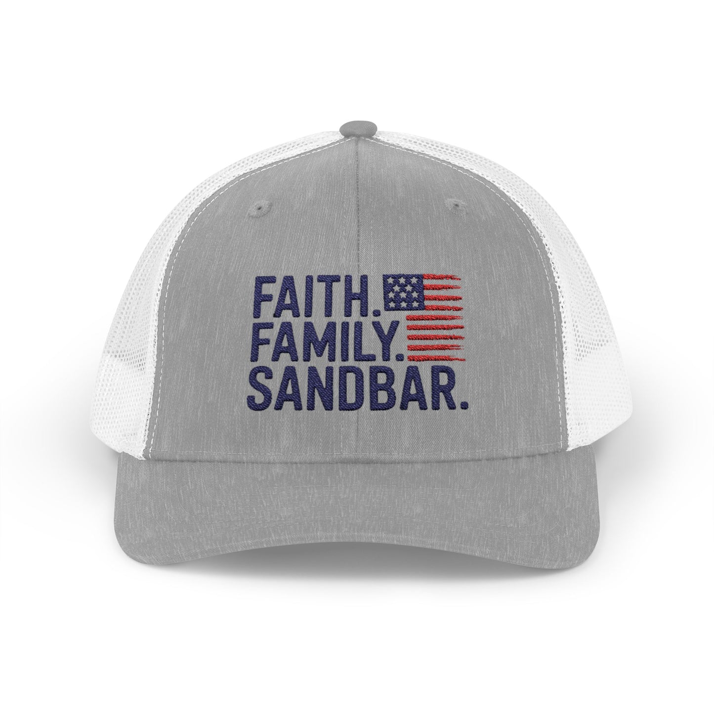 Faith Family Sandbar Trucker Hat
