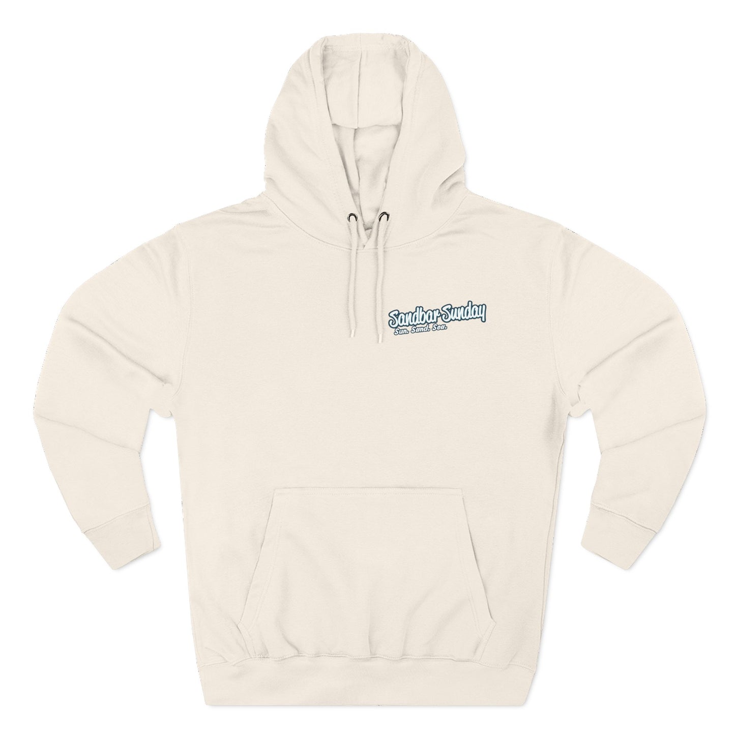 Faith. Family. Sandbar. Fleece Hoodie