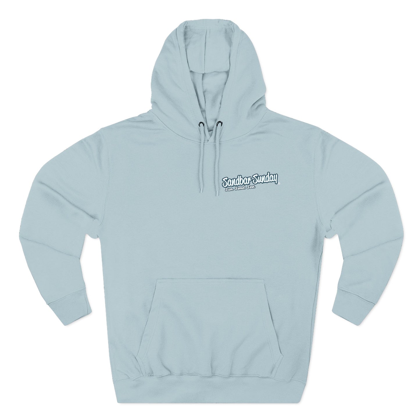 Faith. Family. Sandbar. Fleece Hoodie