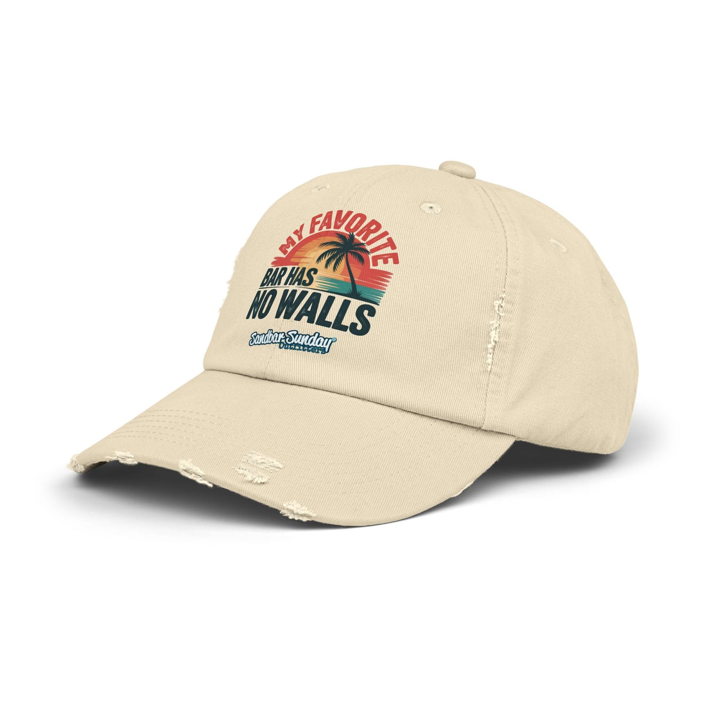 Sandbar Vibe Distressed Hat