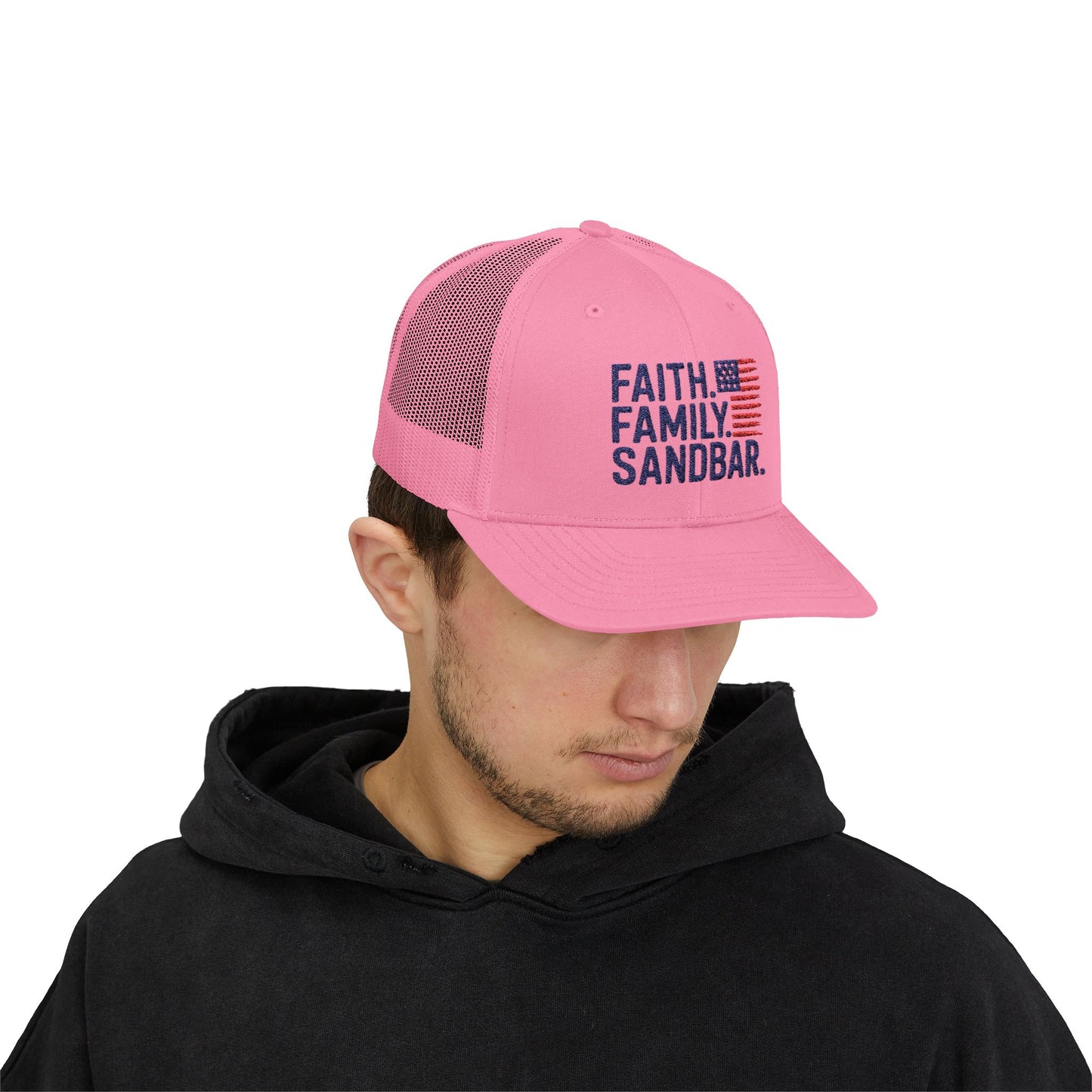 Faith Family Sandbar Trucker Hat