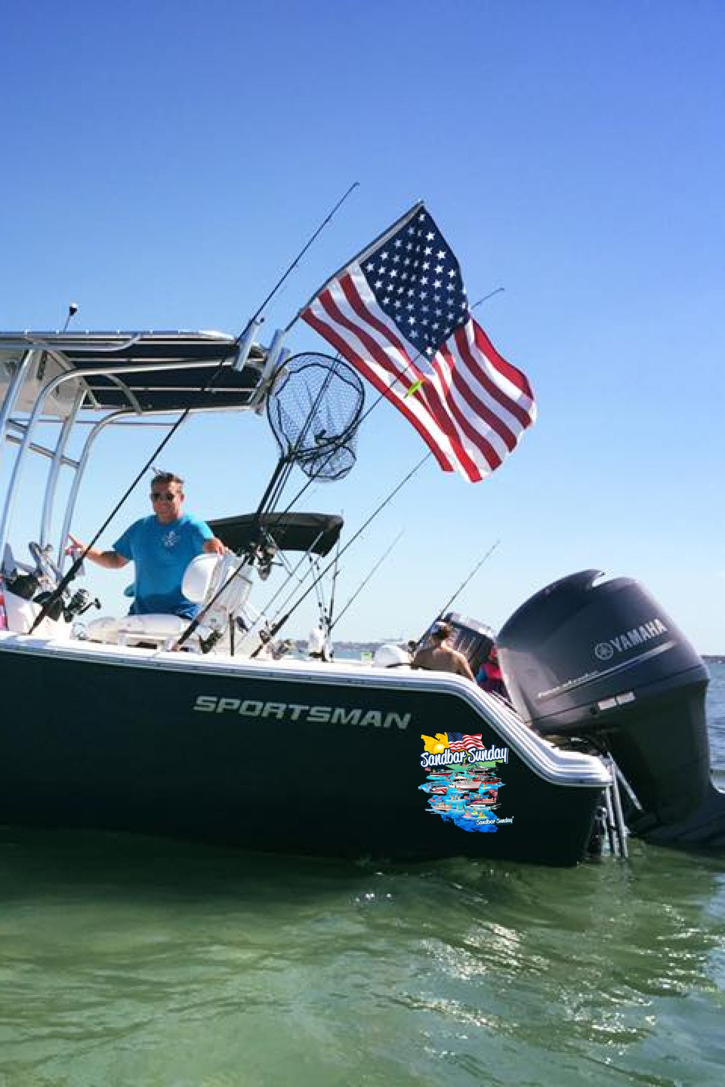 Party at the Sandbar Kiss-Cut Vinyl Decal