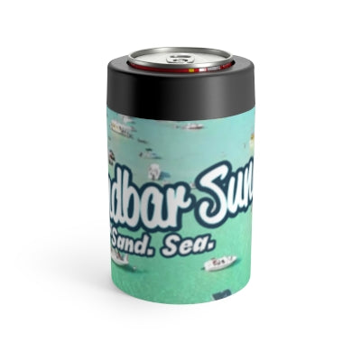 Sandbar Sunday Stainless Steel Can Holder - Insulated 12oz Cooler