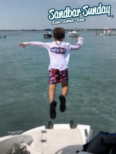 Sandbar Sunday Toddler/Youth Stars and Stripes