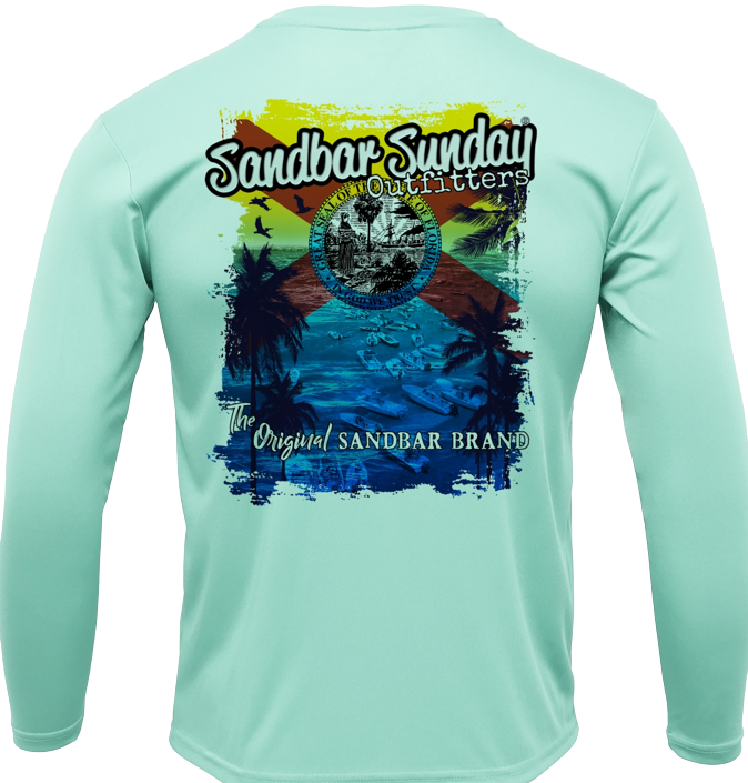 Florida Flag Men's Sun Shirt