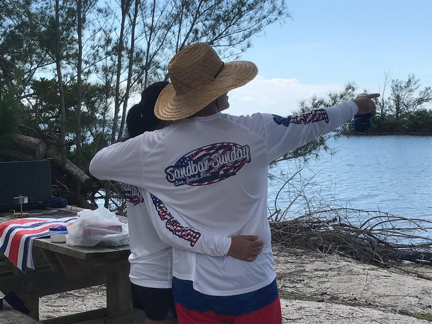 Sebastian Inlet Stars and Stripes Performance Shirt