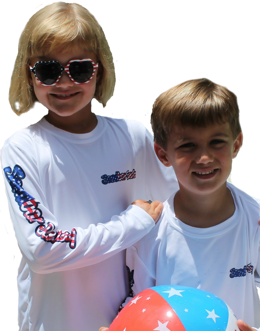 Sandbar Sunday (S.I.) Toddler/Youth Stars and Stripes - Sebastian Inlet, Fl
