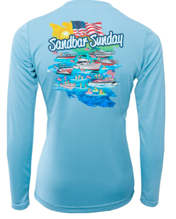 Ladies Sandbar Party Sun Shirt