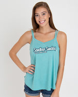 Strappy Vintage Washed Tank