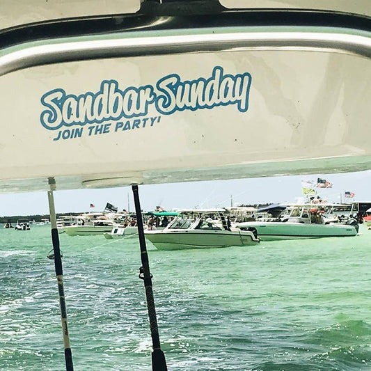 Sandbar Sunday®️ Die Cut Vinyl Decal