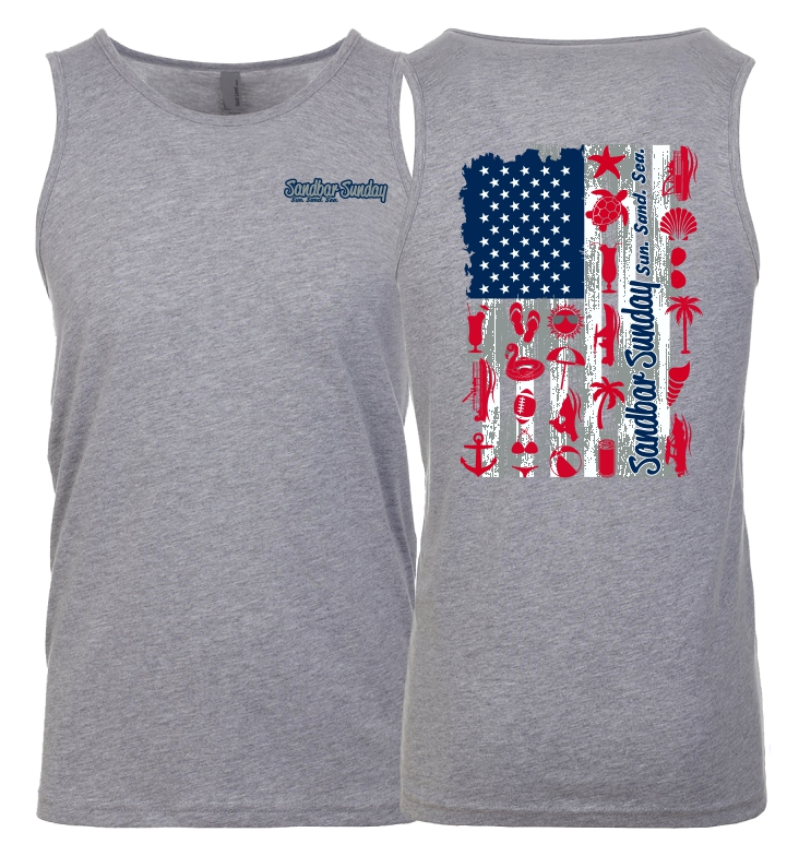 Men's Flag Tank