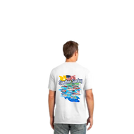 Patriotic Sandbar Party 100% Cotton Tee