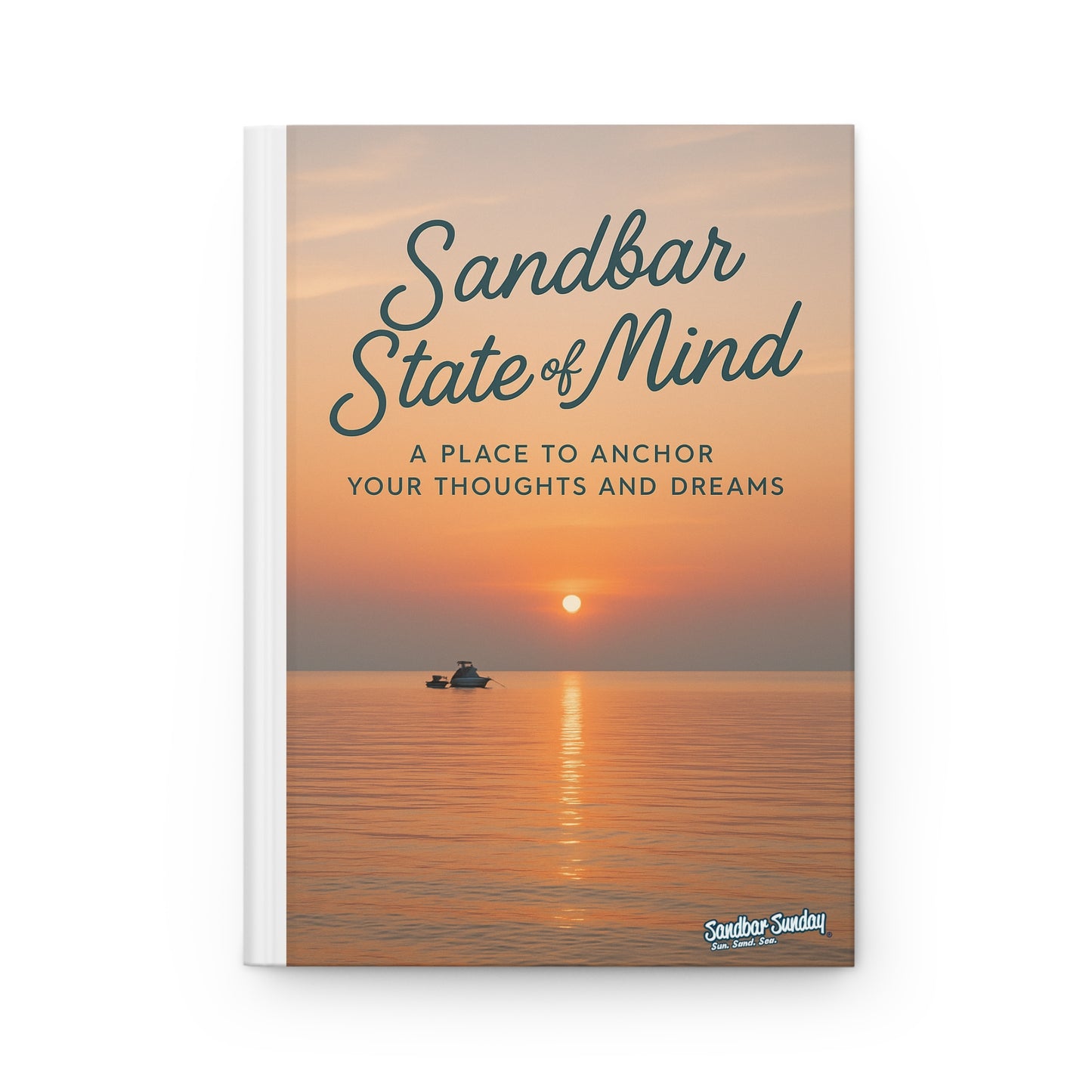 Sandbar State of Mind Hardcover Journal