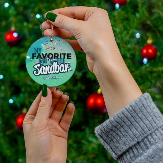 My Favorite Bar Ornament