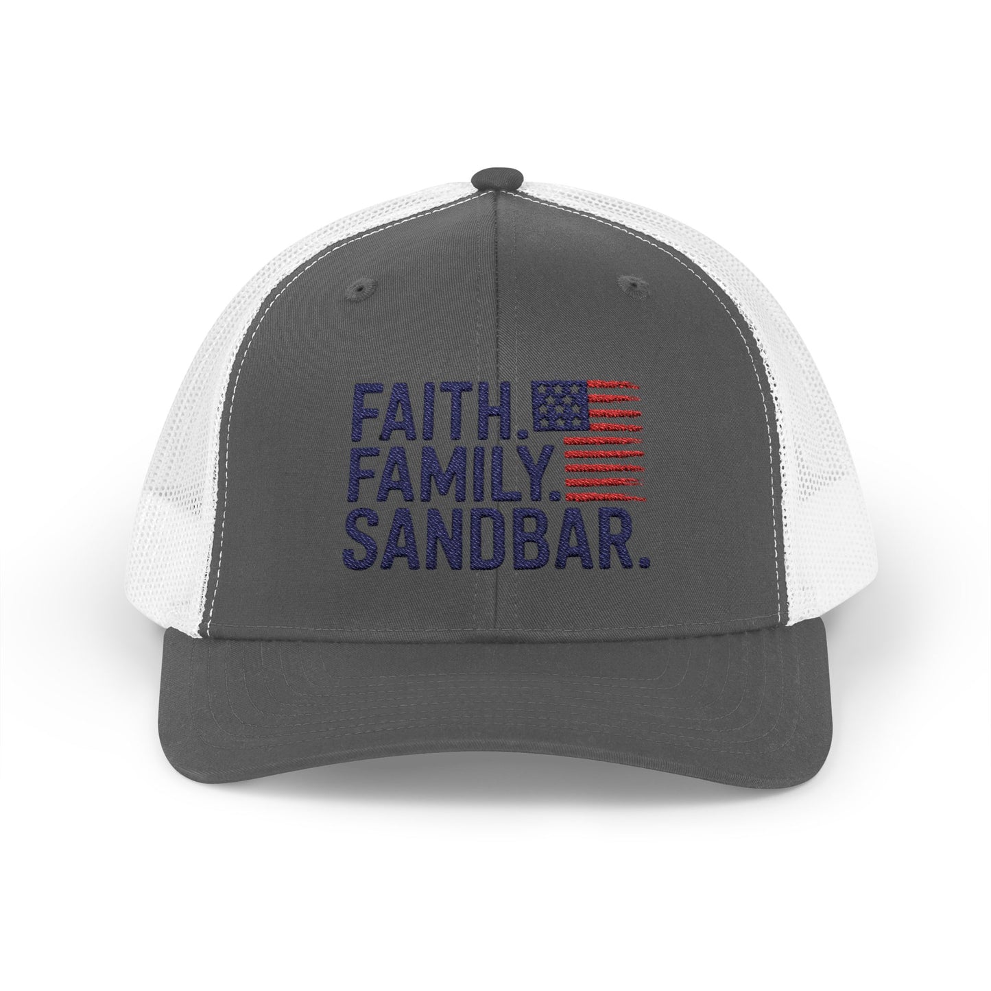 Faith Family Sandbar Trucker Hat