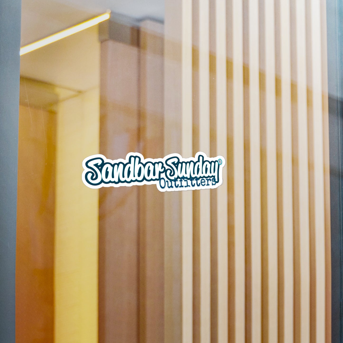 Sandbar Sunday®️ Outfitters Kiss-Cut Vinyl Decal