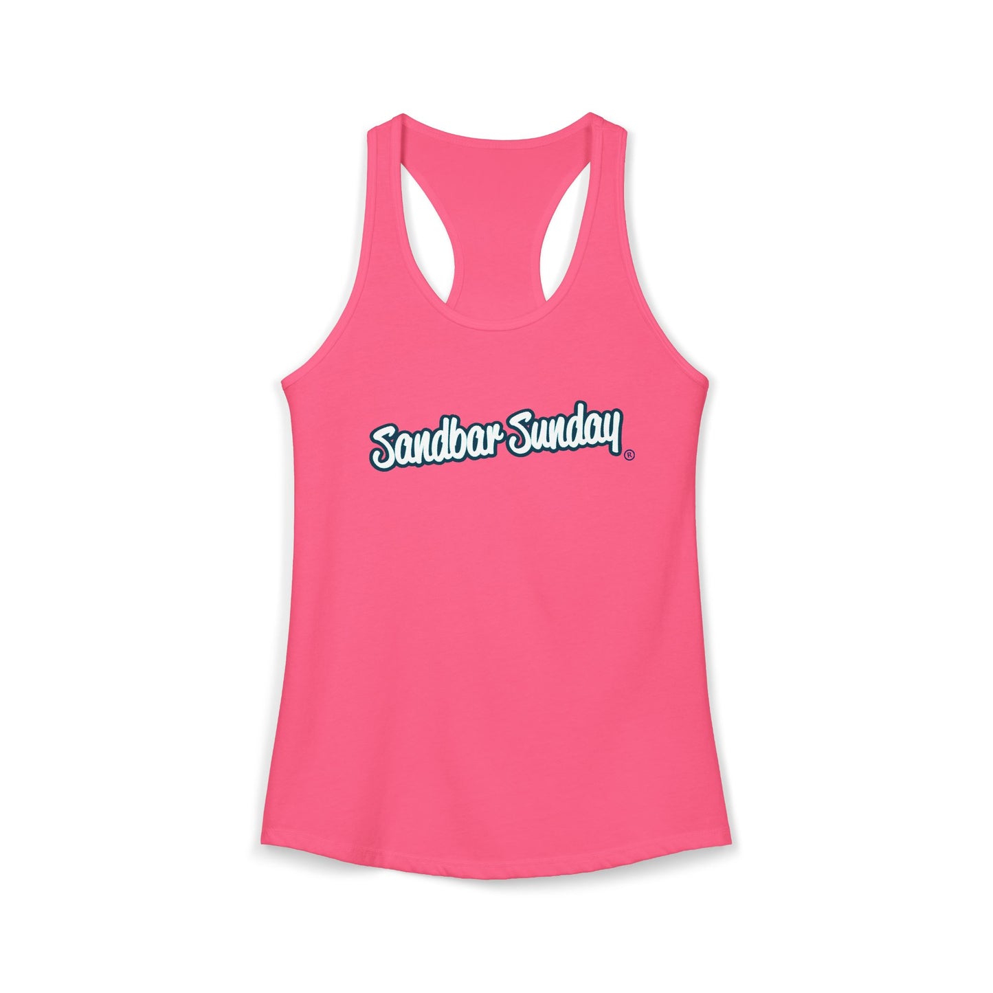 Work Hard Anchor Harder - Ladies Racerback Tank