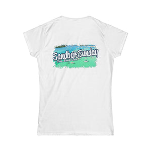 Sandbar Sunday Paradise Ladies Tee