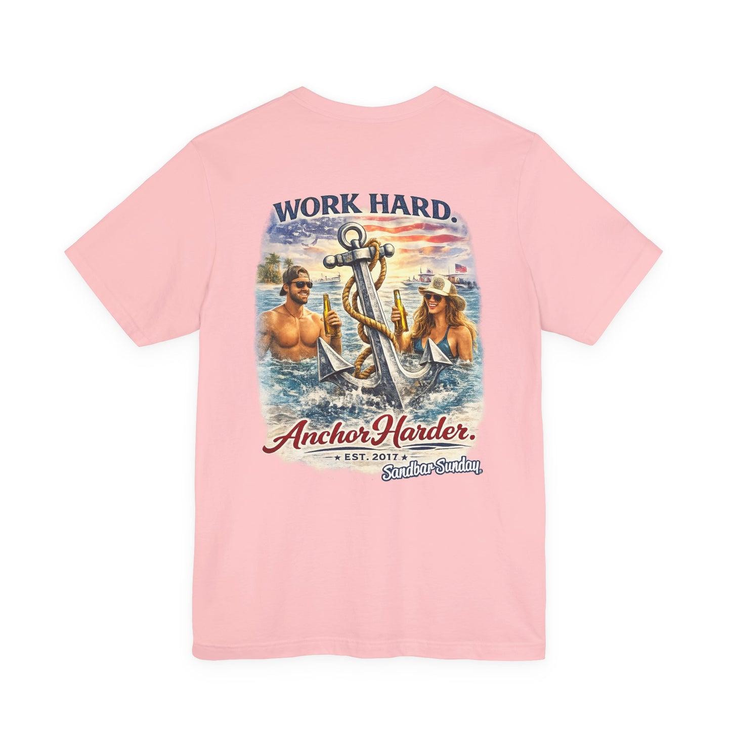Work Hard Anchor Harder Graphic Tee