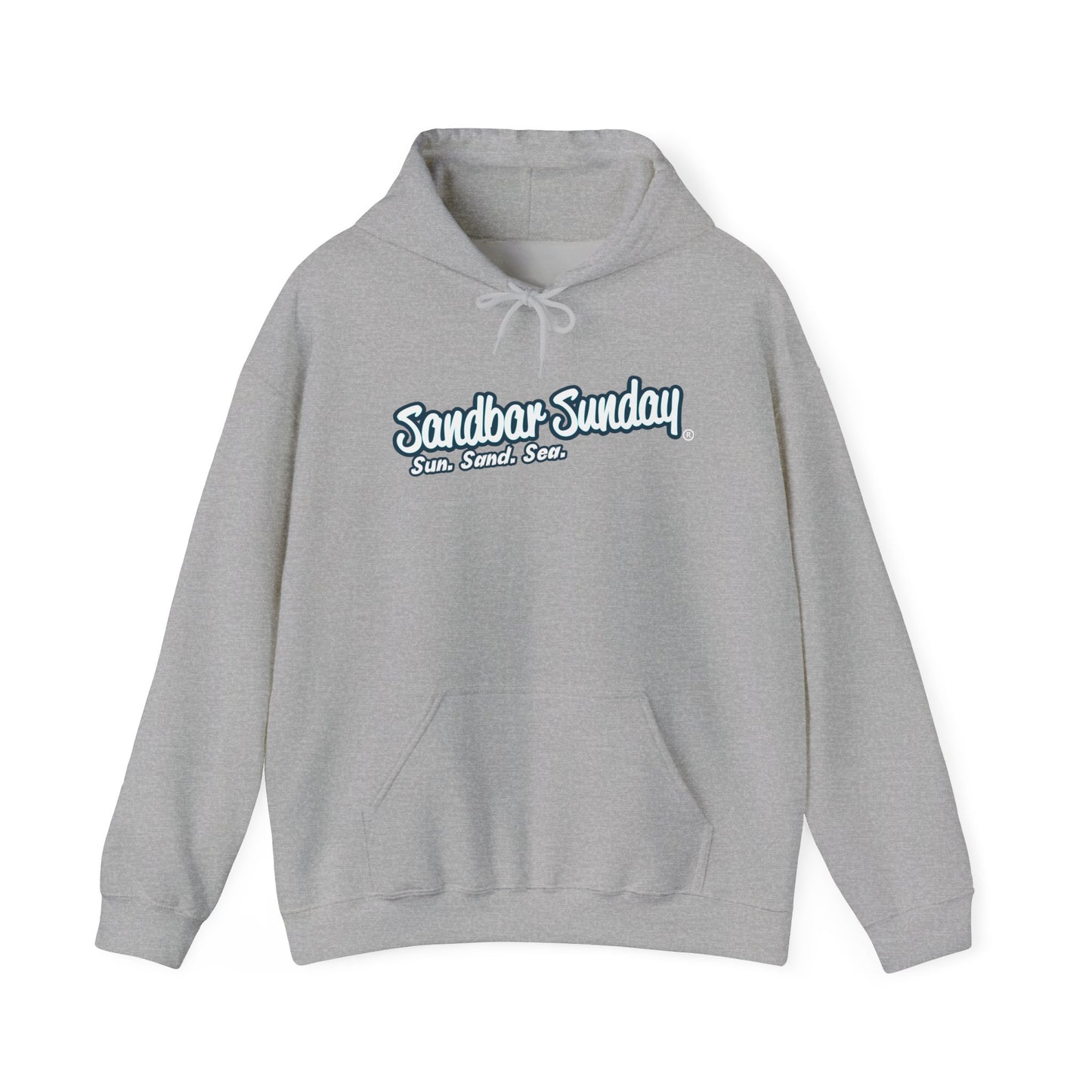 Sandbar Sunday Unisex Heavy Blend Hoodie - Coastal Lifestyle Sweatshirt