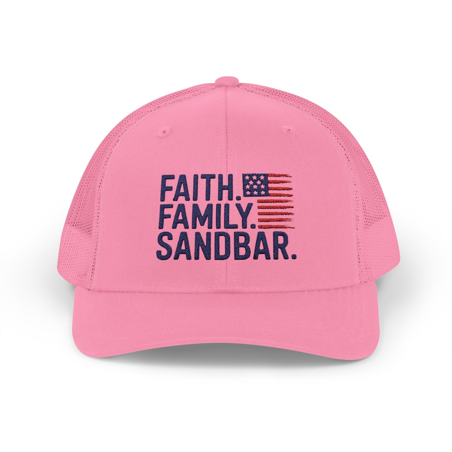 Faith Family Sandbar Trucker Hat