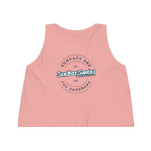 Sundays are for Sandbars Cropped Tank