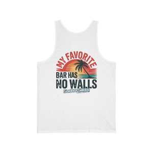 My Favorite Bar Has No Walls Tank Top - Men's Tank