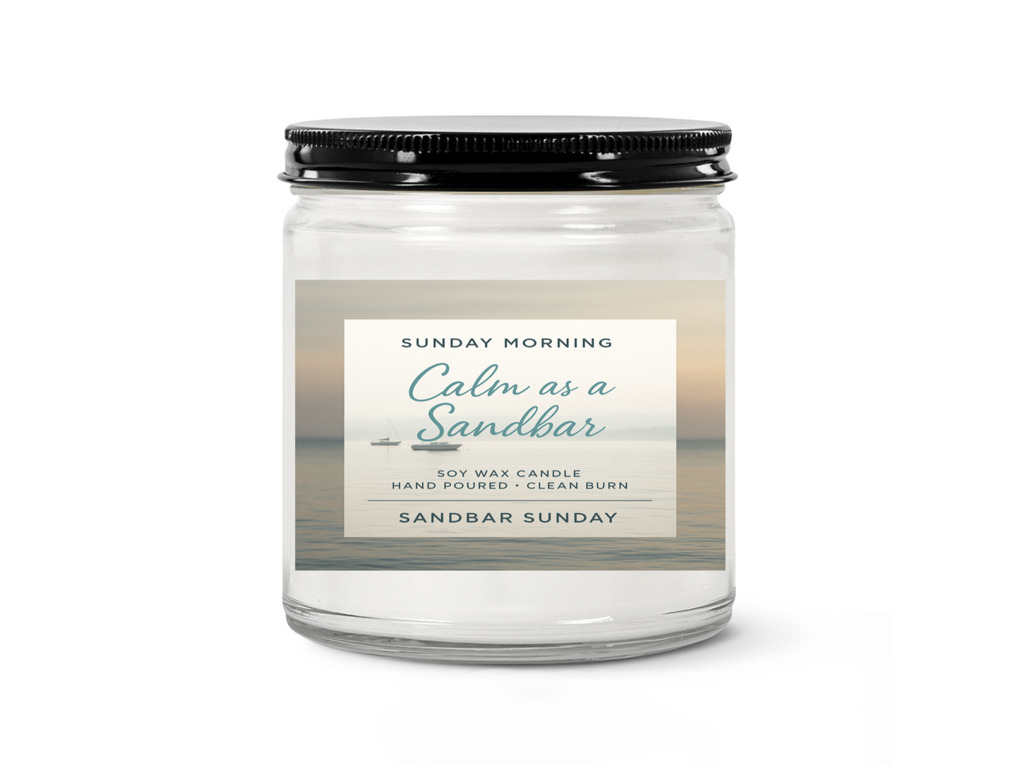 Calm as a Sandbar Scented Soy Candle