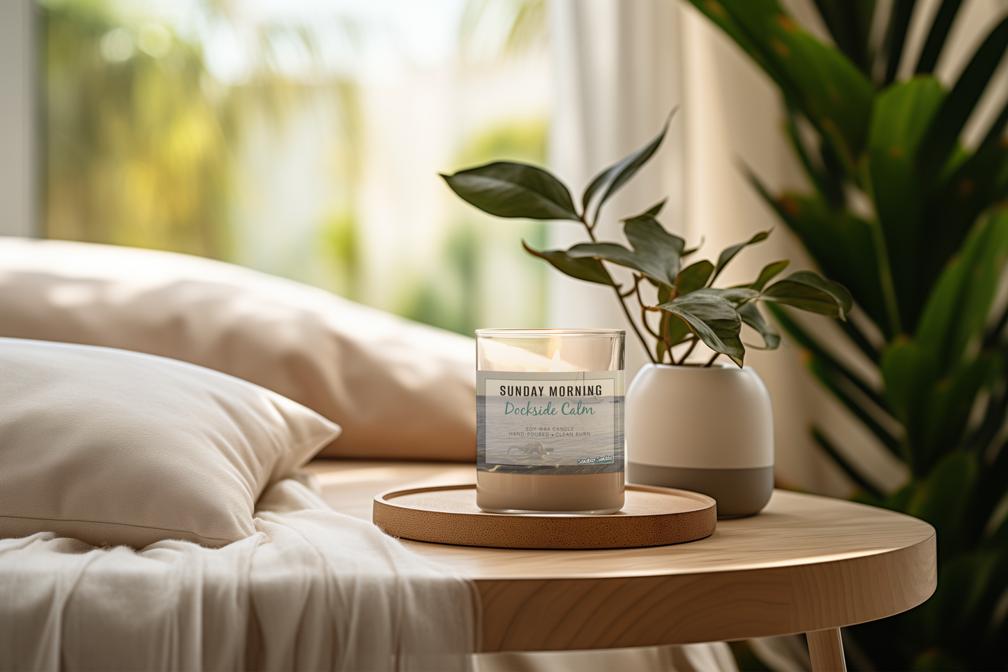 Dockside Calm Scented Soy Candle