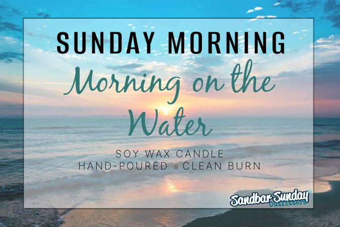 Morning on the Water Scented Soy Candle