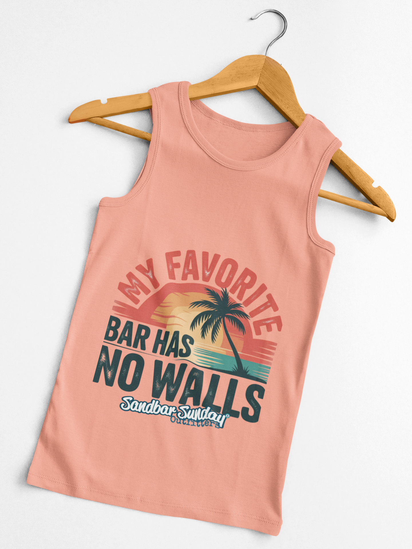 My Favorite Bar Has No Walls Ladies Tank