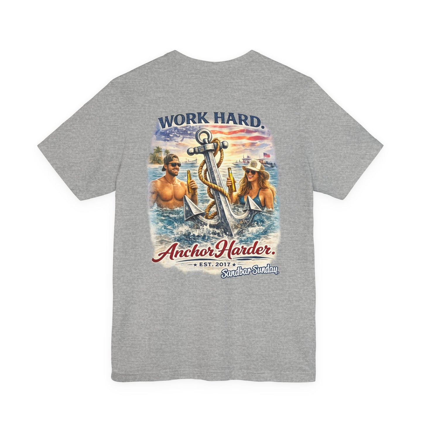 Work Hard Anchor Harder Graphic Tee