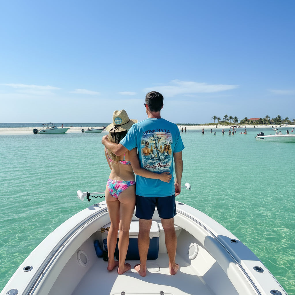 Work Hard Anchor Harder Graphic Tee