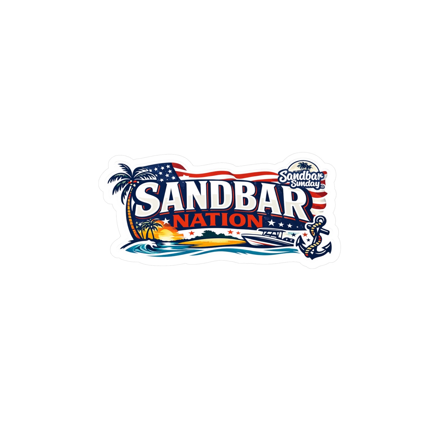Sandbar Nation Vinyl Decal