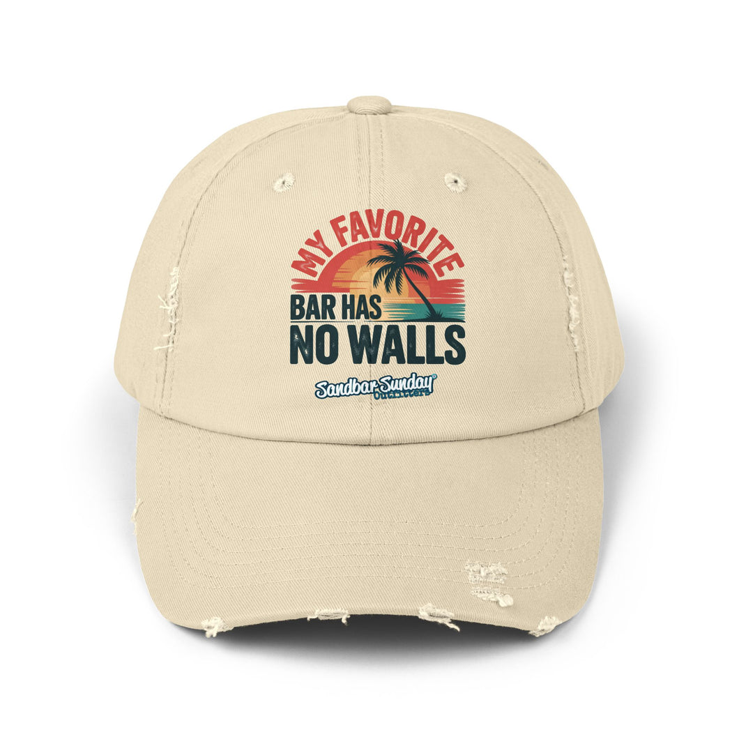 Sandbar Vibe Distressed Cap